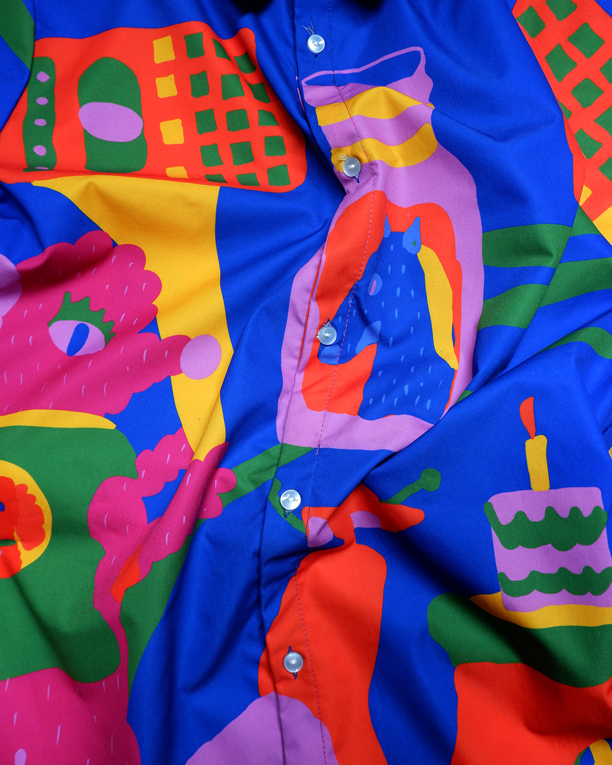 "Our House" Button down
